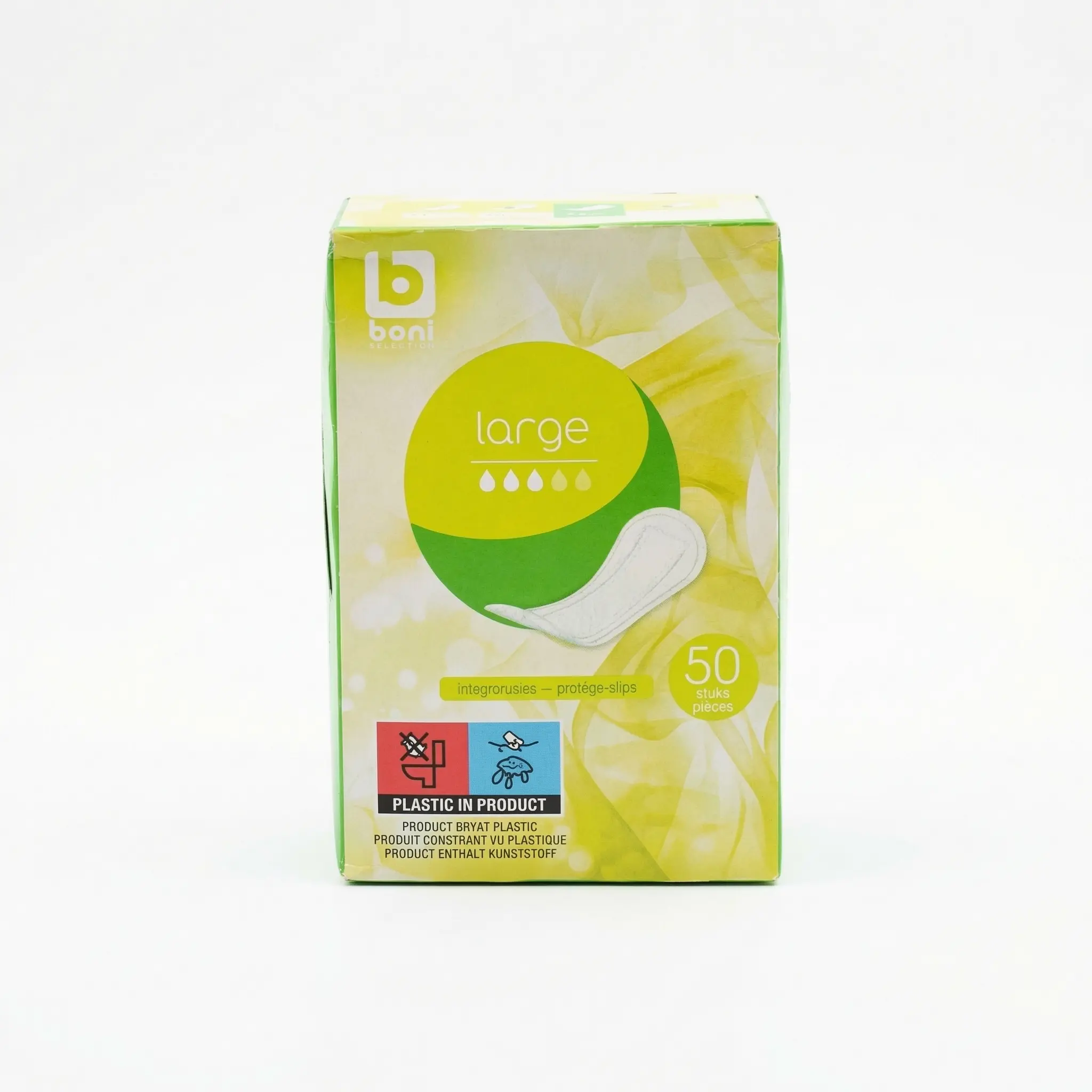 protège-slip Boni Cameroun paquet 50 pièces hygiène féminine